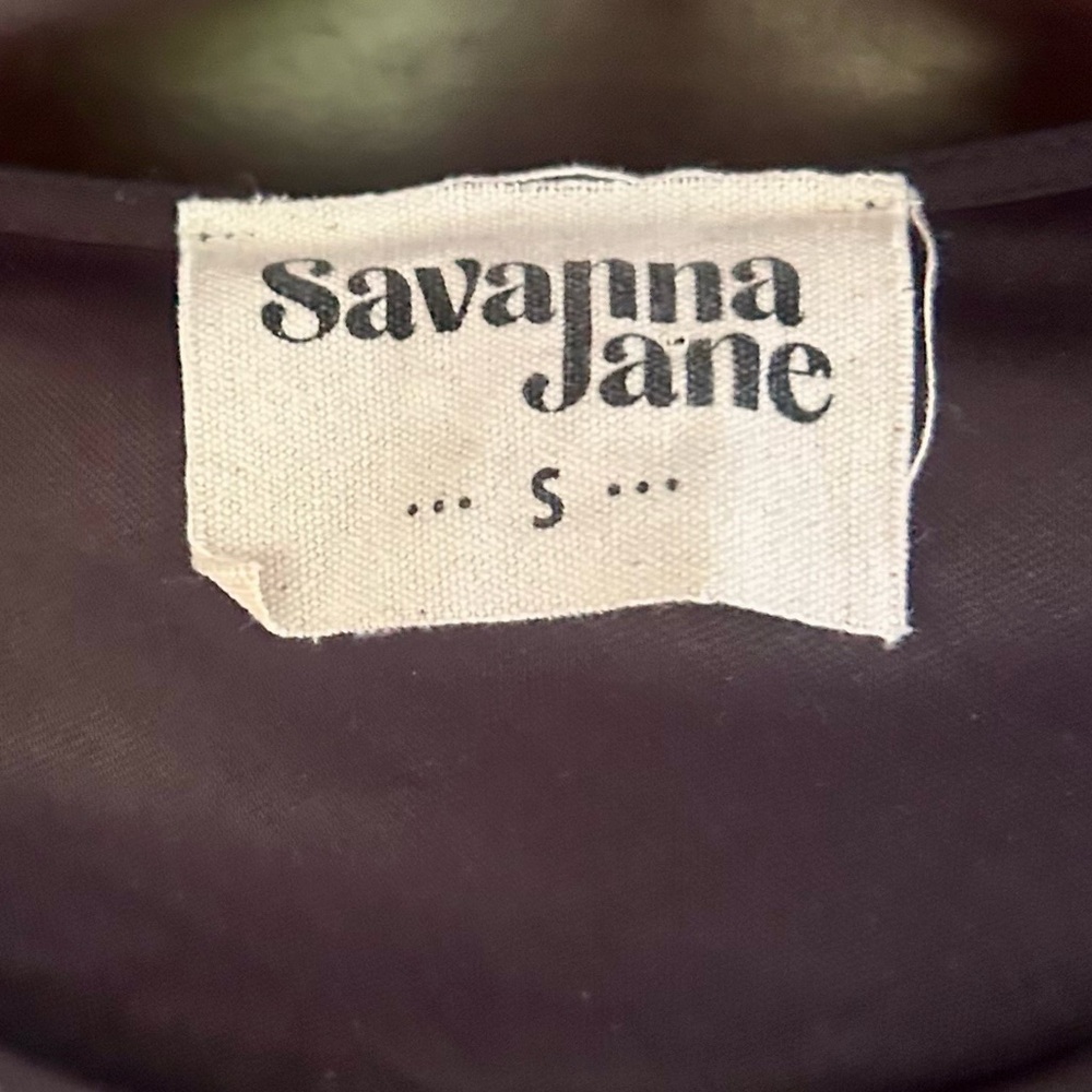 SAVANNA JANE Embroidered Tunic Coverup Boho Beach Folk Resort Coastal Western S - Picture 2 of 11
